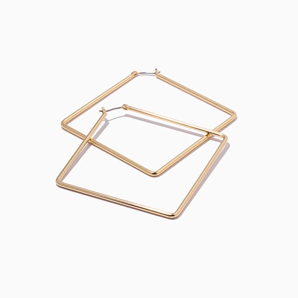Uncommon James Girl Boss Earrings- gold